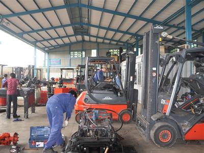 Sửa chữa, bảo dưỡng xe nâng